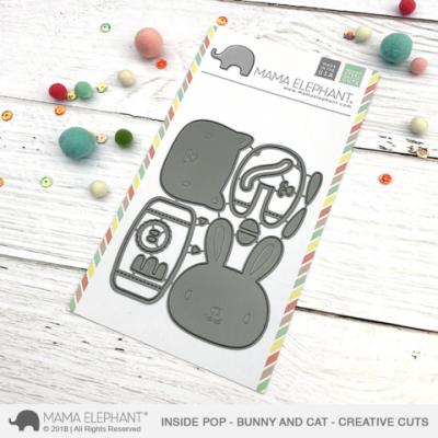 Mama Elephant Creative Cuts -  Bunny And Cat
